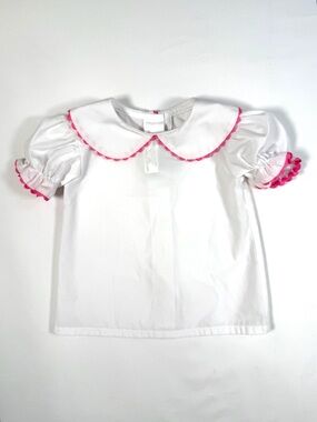 CASTLES & CROWNS 3 Months Preppy Peter Pan Collar Dress Ric Rac Trim Classic